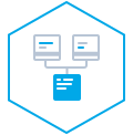 One Data Source Centralization Blue